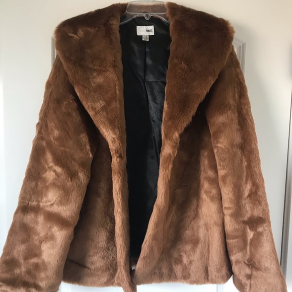 Amuse faux fur jacket - Picture 1 of 3